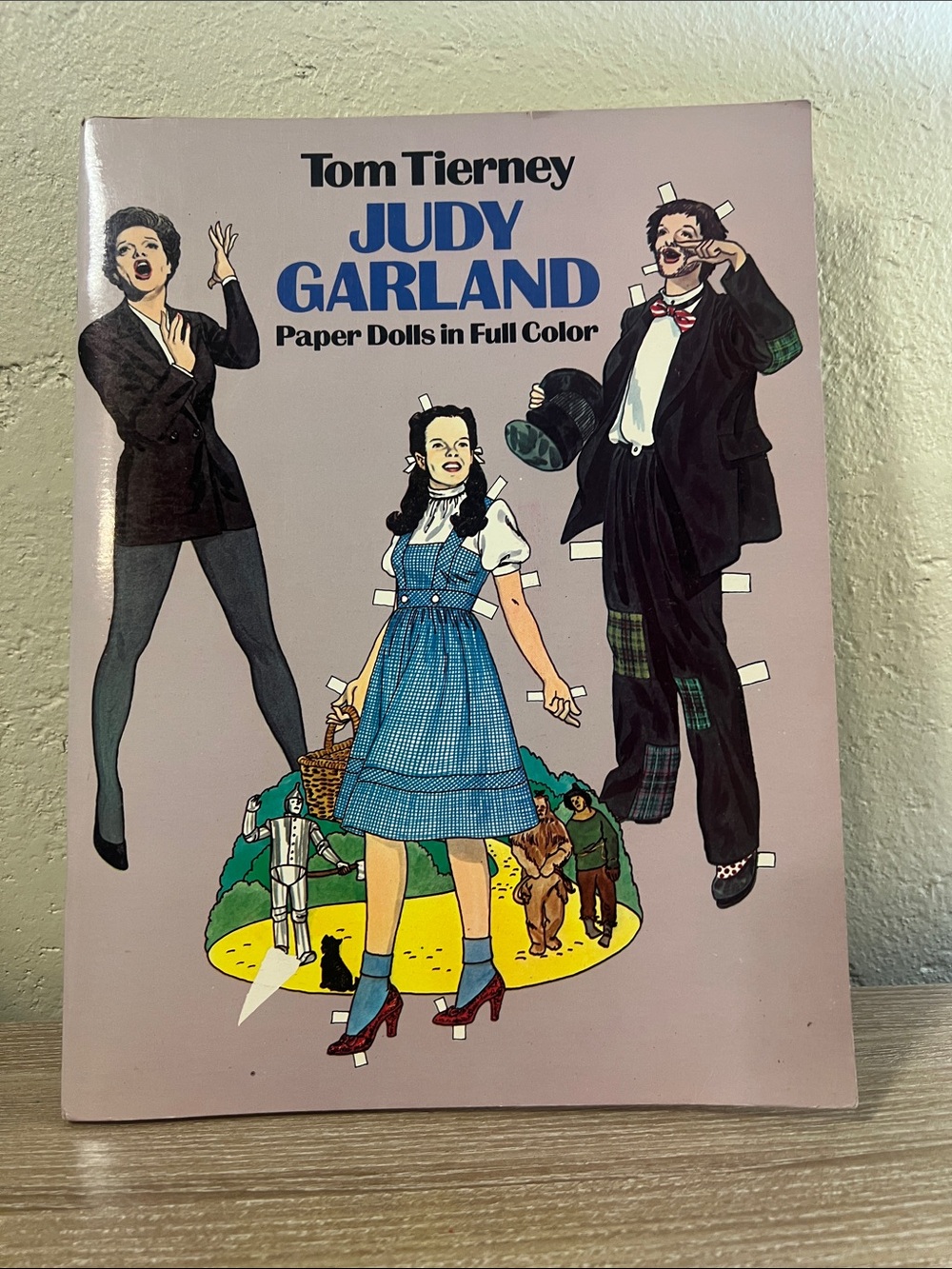 Vintage Judy Garland Paper Doll Book Tom Tierney Dorothy Collector’s Gift